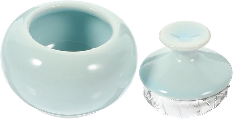 Ceramic Travel Jars With Lids For Toiletries Cosmetics Storage Face Cream Sample Containers - Image 1